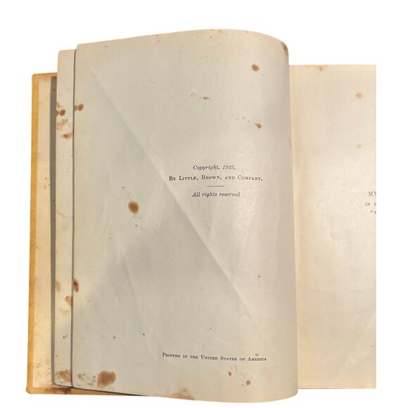 VTG 1925 The Brownies' Health Book, by Nathalie F. Moulton, Hard Cover - Picture 5 of 5